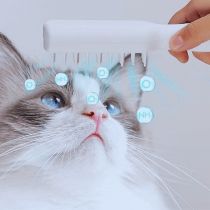 Electric Massage Brush for Pets with Usb Charging and Grooming Function