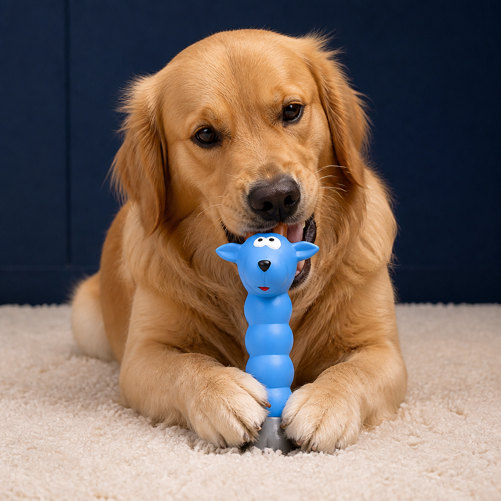 Flexible Animal-Shaped Dog Chew Toy
