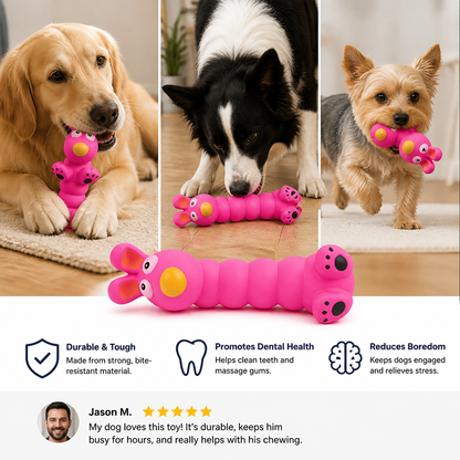 Flexible Animal-Shaped Dog Chew Toy
