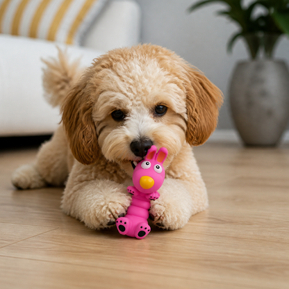 Flexible Animal-Shaped Dog Chew Toy