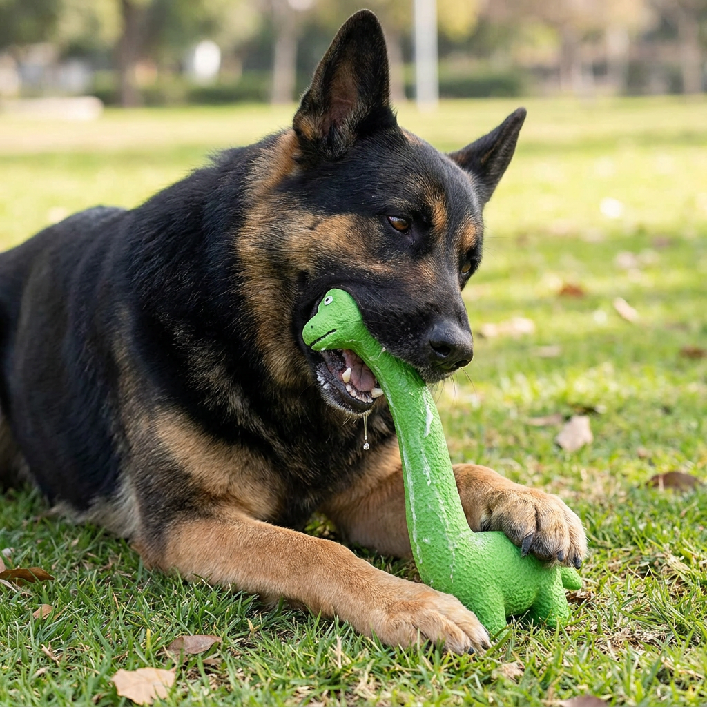 XXL Durable Teeth Cleaning Latex Dog Toy