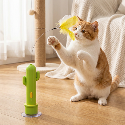 2in1 Automatic Butterfly & Laser Cat Toy