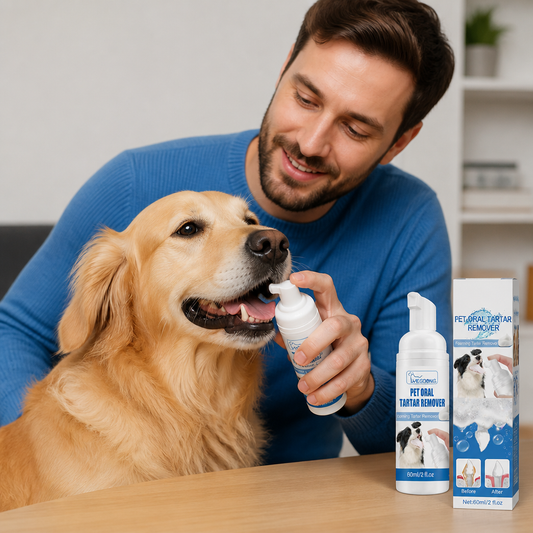 Dog Dental Cleaning Foam – Brighter Teeth & Fresh Breath