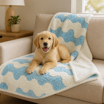 Waterproof Pet Blanket – Dual-Sided Couch & Furniture Protector