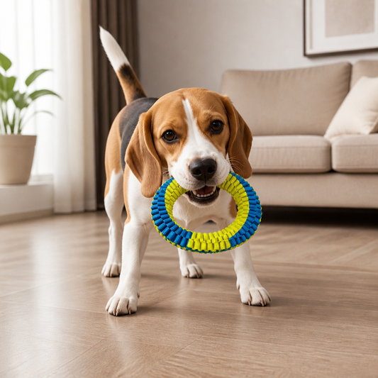 Durable Woven Ring Tug & Chew Toy for Dogs