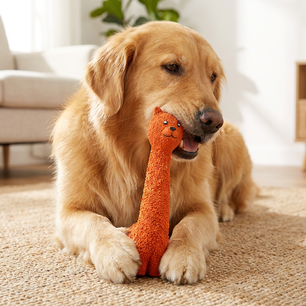 XXL Durable Teeth Cleaning Latex Dog Toy