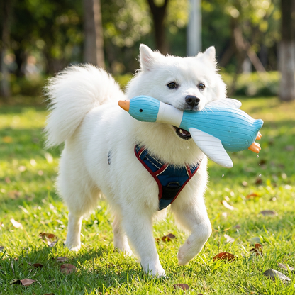 Interactive Chew & Squeak Animal Dog Toy