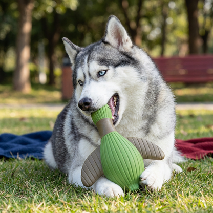 Interactive Chew & Squeak Animal Dog Toy