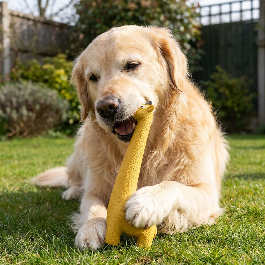 XXL Durable Teeth Cleaning Latex Dog Toy