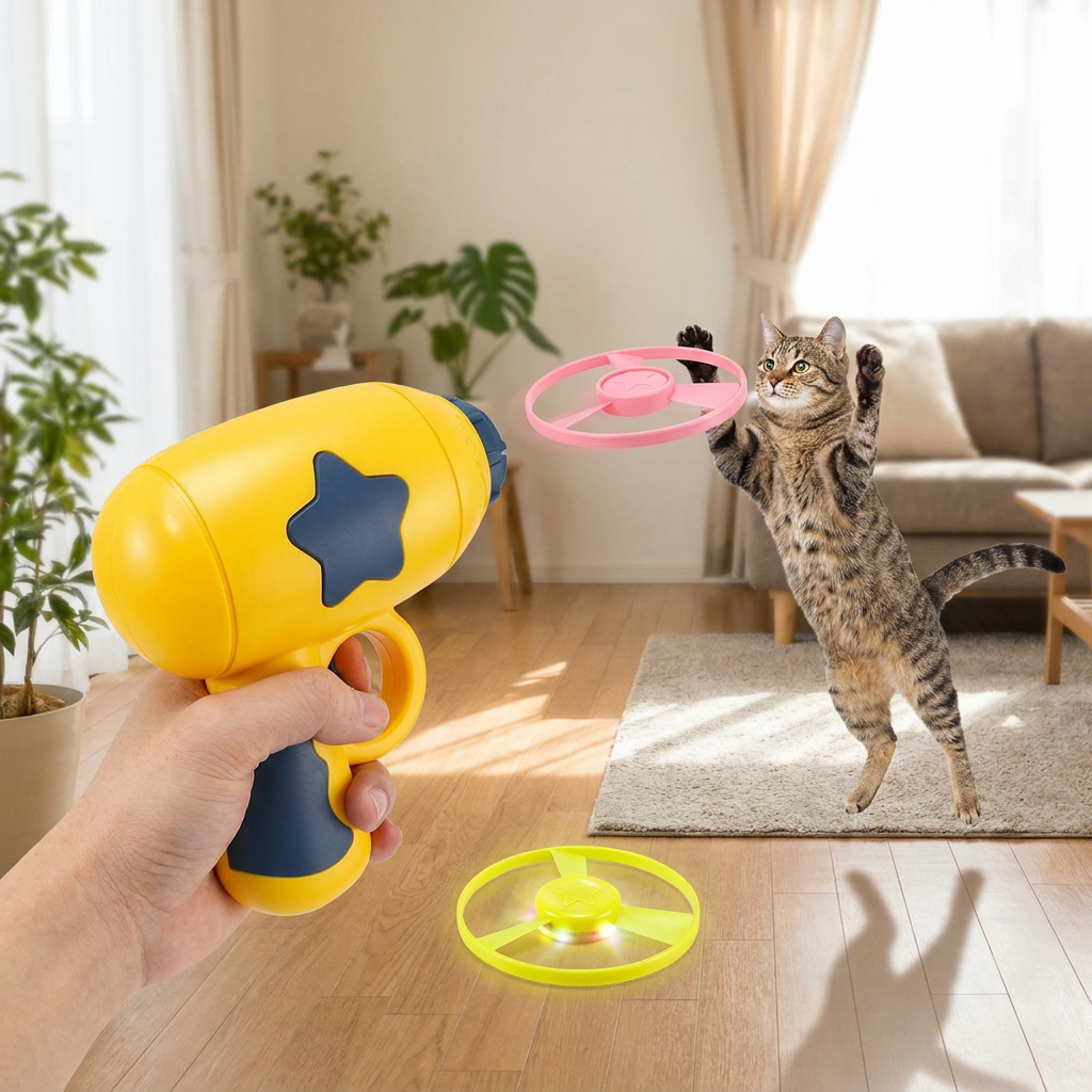 Pet Flying Disc Launcher